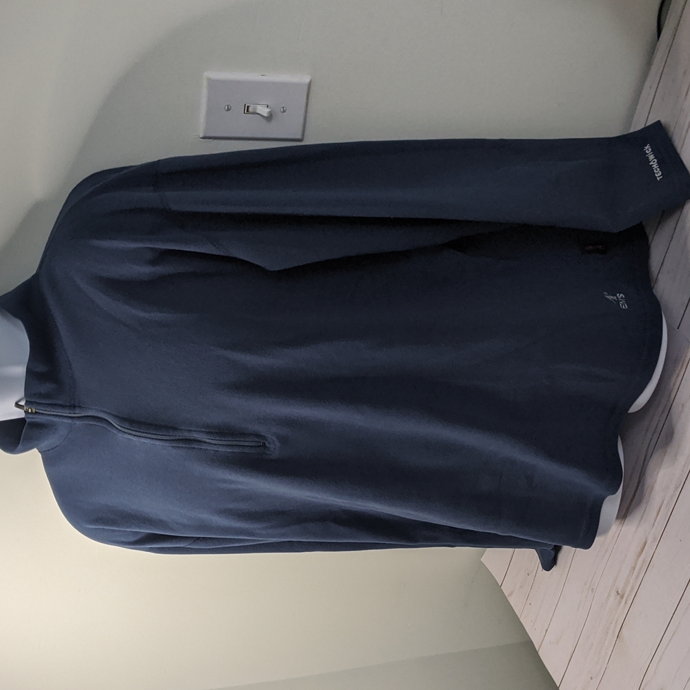 Eastern Mountain Sports 1/4 Zip Techwick Sweater Blue Size XL